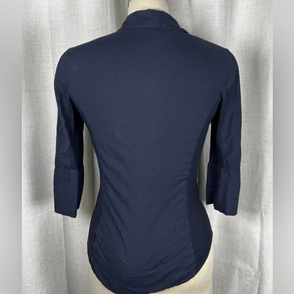 Vintage Standard James Perse Midnight Blue Button-Up Shirt - Picture 6 of 6